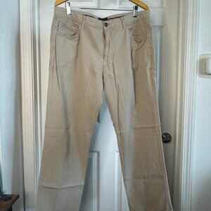HALSEY Beige Twill Pants – Size 38/30